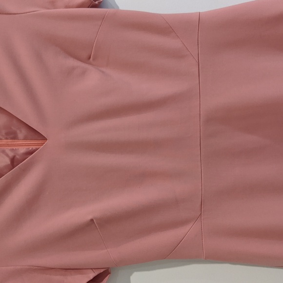 Wool JCrew sheath dress with sleeves in blush color- size 2 - Picture 3 of 7